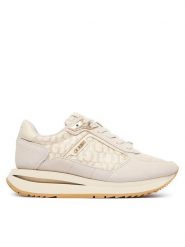 Guess Sneakersy FLTEG5 LEA12 Kremowy. Białe obuwie sportowe damskie Guess, ze skóry, bez zapięcia. Za 544.99 zł.