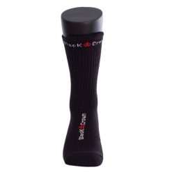 Wysokie skarpetki Black Crown Premium Negro 35-38. Białe skarpetki damskie BLACK CROWN, bez wzorów, z bawełny. Za 133.99 zł.