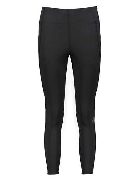 Adidas Legginsy sportowe w kolorze czarnym rozmiar: S. Czarne legginsy damskie Adidas, s, bez wzorów, z materiału, outdoorowe. Za 109.52 zł.