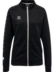Damska bawełniana bluza dresowa zapinana na zamek Hummel Move Grid. Czarne bluzy damskie Hummel, l, bez wzorów, z bawełny, z kapturem. Za 274.35 zł.
