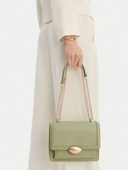 GINO ROSSI Torebka EO-KY129 Zielony. Zielone torebki wieczorowe damskie Gino Rossi, bez wzorów, z materiału, bez dodatków. Za 299.99 zł.