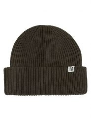 MOSS COPENHAGEN Czapka "Galine" w kolorze khaki rozmiar: onesize. Brązowe czapki damskie Moss Copenhagen, bez wzorów, z materiału. Za 69.99 zł.