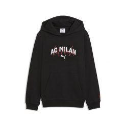 Młodzieżowa bluza z kapturem AC Milan FtblCulture PUMA. Biała bluzy damskie Puma, m, bez wzorów, z kapturem. Za 249.00 zł.