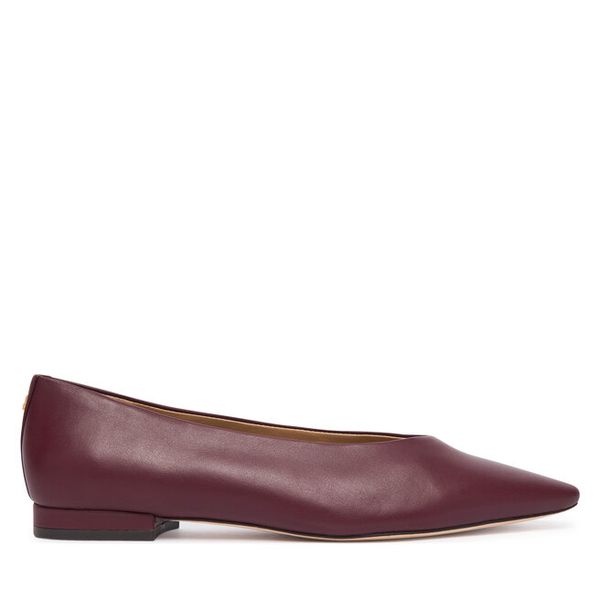 Baleriny LAUREN RALPH LAUREN. Czerwone balerinki damskie Lauren Ralph Lauren, bez wzorów. Za 769.99 zł.