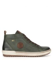 Remonte Sneakersy D0771-54 Zielony. Zielone obuwie sportowe damskie Remonte, ze skóry, bez zapięcia. Za 351.99 zł.