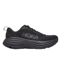 Hoka One One Bondi 8 Triple Black. Czarne obuwie sportowe damskie HOKA, bez zapięcia, do biegania. Za 885.40 zł.