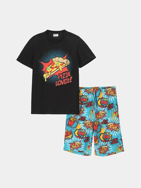 Coccodrillo Piżama WC4448202PJS Kolorowy Regular Fit. Piżamy chłopięce COCCODRILLO, bez wzorów, z bawełny, bez ramiączek. Za 39.99 zł.