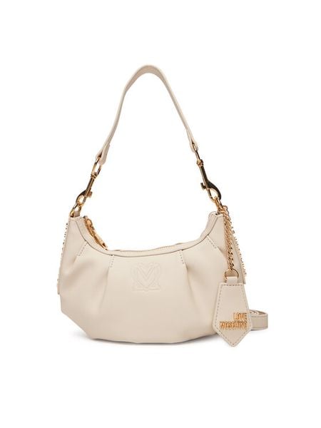 LOVE MOSCHINO Torebka JC4293PP1NL1511A Écru. Torebki klasyczne damskie Love Moschino, ze skóry, bez dodatków. Za 579.99 zł.