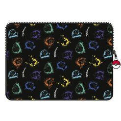 Torba na komputer CYPBrands Pokémon Graffiti. Czarne torby na laptopa MBRANDS, bez wzorów, z neoprenu. Za 165.50 zł.
