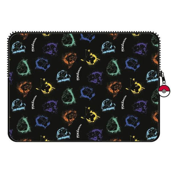 Torba na komputer CYPBrands Pokémon Graffiti. Czarne torby na laptopa MBRANDS, bez wzorów, z neoprenu. Za 165.50 zł.