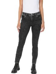 Heine Dżinsy push-up - Slim fit - w kolorze antracytowym rozmiar: 38. Czarne jeansy damskie Heine. Za 70.24 zł.
