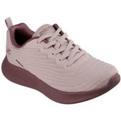 Buty sportowe damskie Skechers Bobs Moda Flex mellow Dawn. Fioletowe obuwie sportowe casual damskie Skechers, bez zapięcia. Za 390.00 zł.