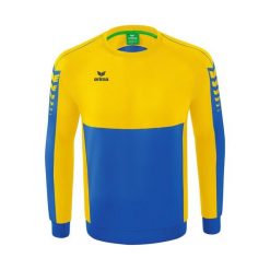 Bluza Erima Six Wings Multicolor Junior. Niebieskie bluzy damskie Erima, bez wzorów, z bawełny, bez kaptura. Za 271.99 zł.