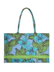 BLE Shopper bag w kolorze błękitno-zielonym - 58 x 32 cm rozmiar: onesize. Niebieskie shopper bag BLE, bez wzorów, z materiału, na ramię, bez dodatków. Za 56.45 zł.
