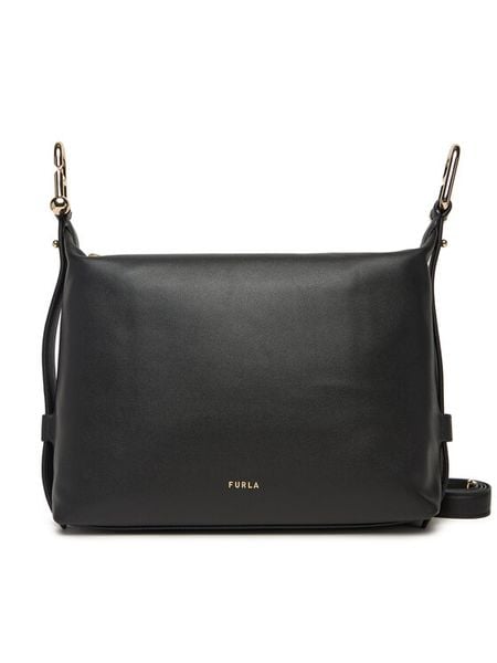 Furla Torebka WB01866-BX2045-O6000-1-007-20-CN Czarny. Czarne listonoszki damskie Furla, bez wzorów, ze skóry, bez dodatków. Za 1,059.00 zł.