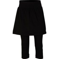 Legginsy rybaczki ze spódniczką. Czarne legginsy damskie bonprix, bez wzorów. Za 102.99 zł.