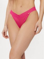 Gossard Stringi Glossies 6256 Różowy. Czerwone stringi Gossard, bez wzorów, z syntetyku. Za 49.99 zł.