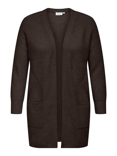 ONLY Kardigan w kolorze brązowym rozmiar: 46/48. Brązowe kardigany damskie Only, bez wzorów, z wełny. Za 109.26 zł.