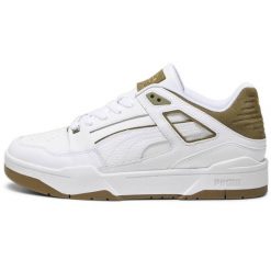 Adidasy Puma Slipstream, Dla obu płci. Białe obuwie sportowe casual damskie Puma, z syntetyku, bez zapięcia. Za 390.00 zł.