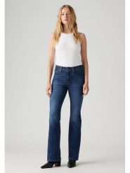 Levi's Dżinsy - Flare fit - w kolorze granatowym rozmiar: W25/L30. Niebieskie jeansy damskie Levi's, z podwyższonym stanem. Za 240.99 zł.