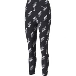 Legginsy damskie Puma POWER AOP 7/8. Czarne legginsy damskie Puma, xs, bez wzorów. Za 89.99 zł.