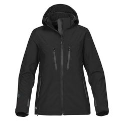 Damska Kurtka Patrol Soft Shell. Czarne kurtki damskie STORMTECH, xl, bez wzorów, bez kaptura. Za 921.99 zł.