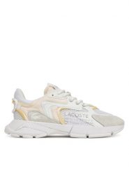 Lacoste Sneakersy L003 Neo 7-49SFA0005 Biały. Białe obuwie sportowe damskie Lacoste, z materiału, bez zapięcia. Za 379.99 zł.