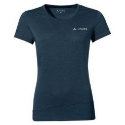 Koszulka szybkoschnąca damska Vaude Sveit Shirt. Zielone bluzki damskie Vaude, bez wzorów, bez kołnierzyka, bez ramiączek. Za 156.99 zł.