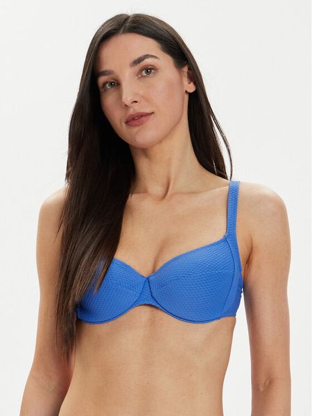Selmark Góra od bikini BJ511 Niebieski. Niebieskie bikini Selmark, bez wzorów, z syntetyku. Za 399.99 zł.