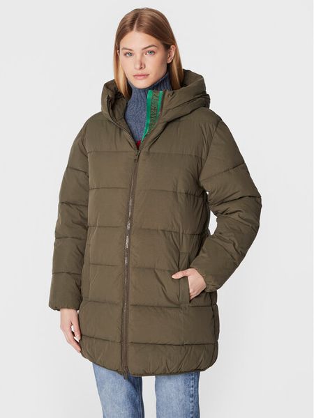 Zadig & Voltaire Kurtka zimowa Korail WWOW00574 Khaki Regular Fit. Brązowe kurtki damskie Zadig & Voltaire, na zimę, l, bez wzorów, z syntetyku, bez kaptura. Za 1,679.00 zł.