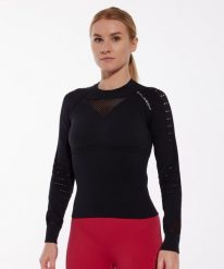 Bluza damska treningowa z długim rękawem Brubeck GYM. Czerwone bluzy damskie Brubeck, xl, bez wzorów, z dzianiny, bez kaptura. Za 139.99 zł.