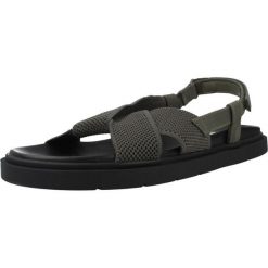 Sandały ECOALF MCWSHSAGOLDSYR4 Zielony. Zielone sandały damskie Ecoalf, bez wzorów, z tkaniny, bez obcasa, bez zapięcia. Za 452.99 zł.