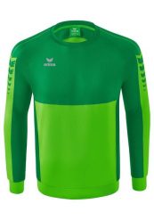 Bluza Erima Six Wings zielona junior. Zielone bluzy damskie Erima, bez wzorów, z bawełny, bez kaptura. Za 267.99 zł.