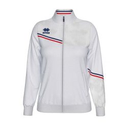 Bluza Errea Kurtka Estella Ad Damskie. Białe bluzy damskie ERREA, m, bez wzorów, z materiału, bez kaptura. Za 190.50 zł.