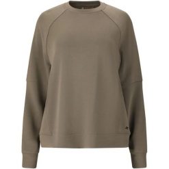 Bluza damska Athlecia Jacey. Brązowe bluzy damskie Athlecia, bez wzorów, bez kaptura. Za 267.00 zł.