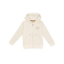 Bluza z kaptur na co dzień na siłownię. Białe bluzy damskie LEONE 1947 APPAREL, bez wzorów, z bawełny, bez kaptura. W wyprzedaży za 101.80 zł.