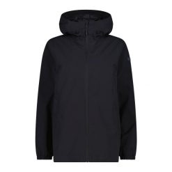 Kurtka damska turystyczna CMP 35Z5286. Czarne kurtki damskie CMP, xl, bez wzorów, bez kaptura. Za 338.50 zł.