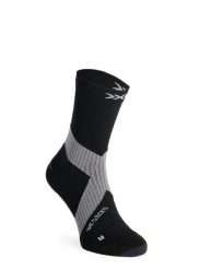 Skarpety rowerowe X-Socks Bike Expert Crew - black/charcoal. Czarne skarpetki damskie X Socks, bez wzorów, z materiału. Za 131.99 zł.