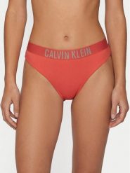 Calvin Klein Swimwear Dół od bikini LV00Q61221 Różowy. Czerwone bikini Calvin Klein Swimwear, bez wzorów, z syntetyku. Za 189.99 zł.