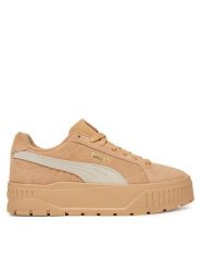 Puma Sneakersy Karmen II 397457 07 Beżowy. Brązowe obuwie sportowe damskie Puma, ze skóry, bez zapięcia. Za 189.99 zł.