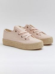 Bellucci Espadryle w kolorze jasnoróżowym rozmiar: 38. Różowe espadryle damskie Bellucci, bez wzorów, bez obcasa, na platformie. Za 140.53 zł.