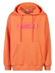 Herrlicher Bluza w kolorze pomarańczowym rozmiar: L. Pomarańczowe bluzy damskie Herrlicher, l, bez wzorów, z kapturem. Za 247.99 zł.