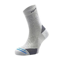 Skarpety do biegania Teko ecoRUN Short Crew Light Half Cushion 2.0. Czarne skarpetki damskie TEKO, bez wzorów. Za 43.00 zł.