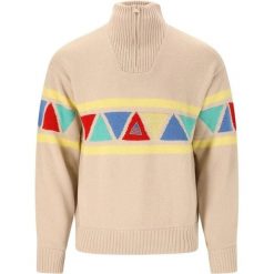 Bluza z kapturem wiatrówka SOS Uni knit. Białe bluzy damskie SOS, na zimę, bez wzorów, z kapturem. Za 723.00 zł.