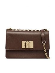 Furla Torebka 1927 Mini BAFKACO ARE000 4284S Brązowy ciemny. Brązowe torebki wieczorowe damskie Furla, bez wzorów, ze skóry, bez dodatków. Za 1,559.00 zł.