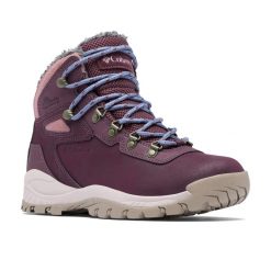 Buty trekkingowe damskie Columbia Newton Ridge Wp Oh II V2. Fioletowe obuwie trekkingowe damskie Columbia, bez zapięcia. Za 459.99 zł.
