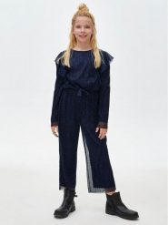 Mayoral Kombinezon 7.831 Granatowy Regular Fit. Niebieskie sukienki dziewczęce Mayoral, bez wzorów, z syntetyku, bez ramiączek. Za 139.99 zł.