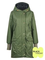 Finside Dwustronna parka zimowa "Suomukka" w kolorze zielonym rozmiar: 36. Zielone parki damskie finside, na zimę, s, bez kaptura. Za 574.99 zł.