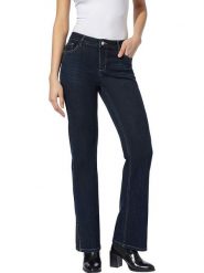 Heine Dżinsy - Slim fit - w kolorze granatowym rozmiar: 38. Niebieskie jeansy damskie Heine. Za 118.56 zł.