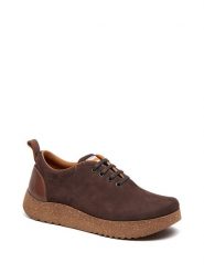 Comfortfusse Skórzane sneakersy w kolorze brązowym rozmiar: 39. Brązowe obuwie sportowe damskie Comfortfüße, z nubiku, bez zapięcia. Za 276.71 zł.